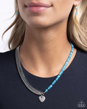 Load image into Gallery viewer, Squared Sweetheart - Blue