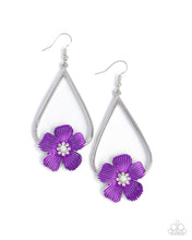 Load image into Gallery viewer, Tropical Teardrop - Purple