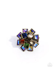 Load image into Gallery viewer, Wreathed Want - Brass