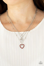 Load image into Gallery viewer, Never Miss a Beat - Red - Simply Sparkle with Rebecca