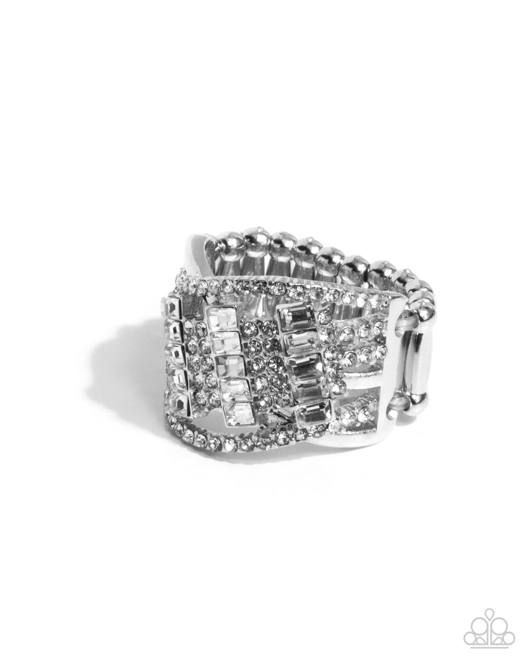 Confident Crisscross - White