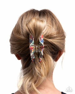 Wavy Wallflower - Multi Claw Clip