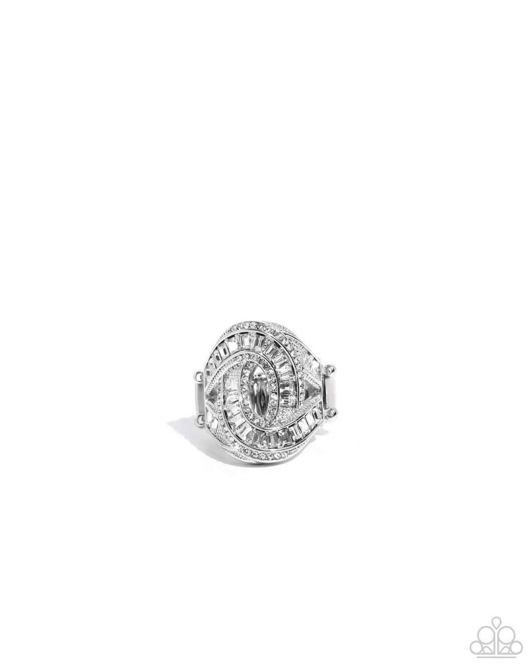 Sinuous Shimmer - White