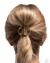 Load image into Gallery viewer, Delightful Discs - Brown Claw Clip
