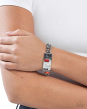 Load image into Gallery viewer, Staggered Shimmer - Red
