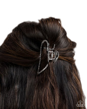 Load image into Gallery viewer, Heartfelt Hint - Silver Claw Clip
