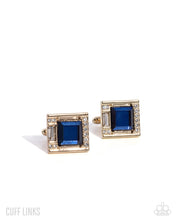 Load image into Gallery viewer, Reasonable Radiance - Blue Cuff Links
