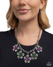 Load image into Gallery viewer, Seed Bead Statement - Purple
