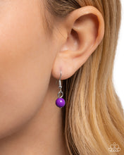 Load image into Gallery viewer, Seed Bead Statement - Purple
