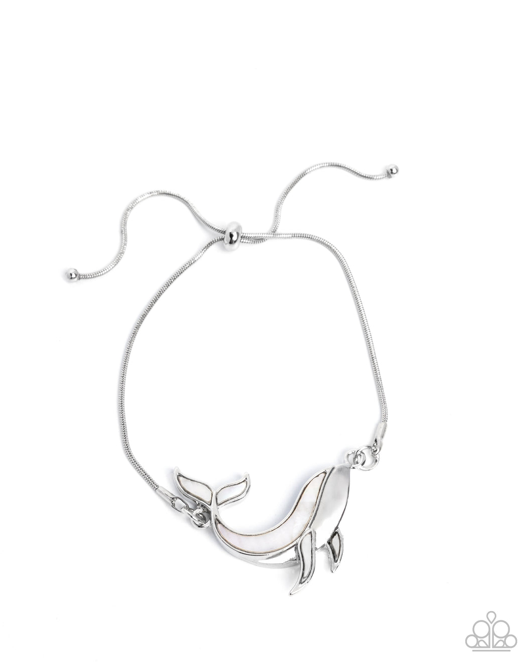 Whimsical Whale - Silver