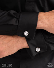 Load image into Gallery viewer, Motivated by Grace - White Cuff Links
