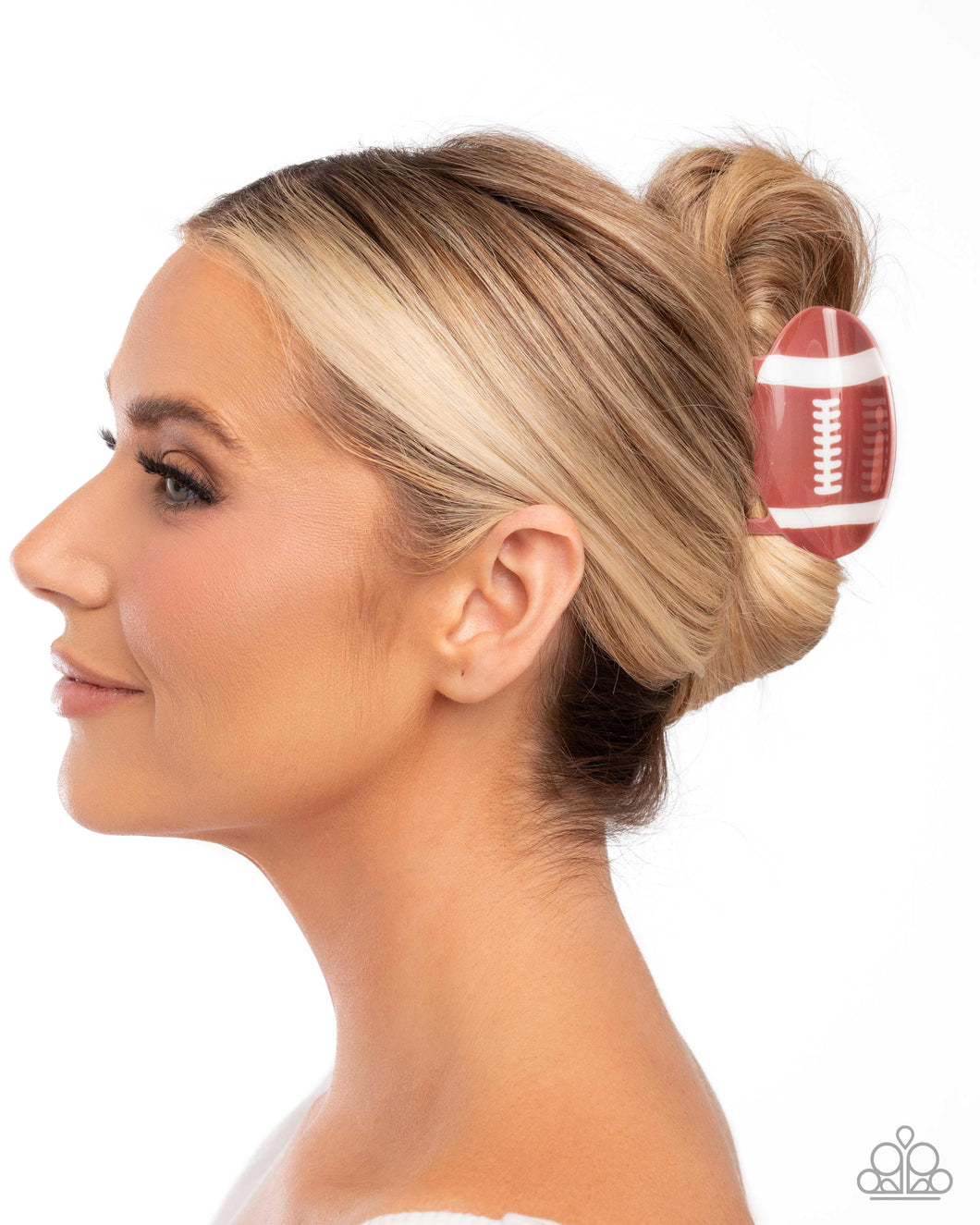 Touchdown Tale - Brown Claw Clip