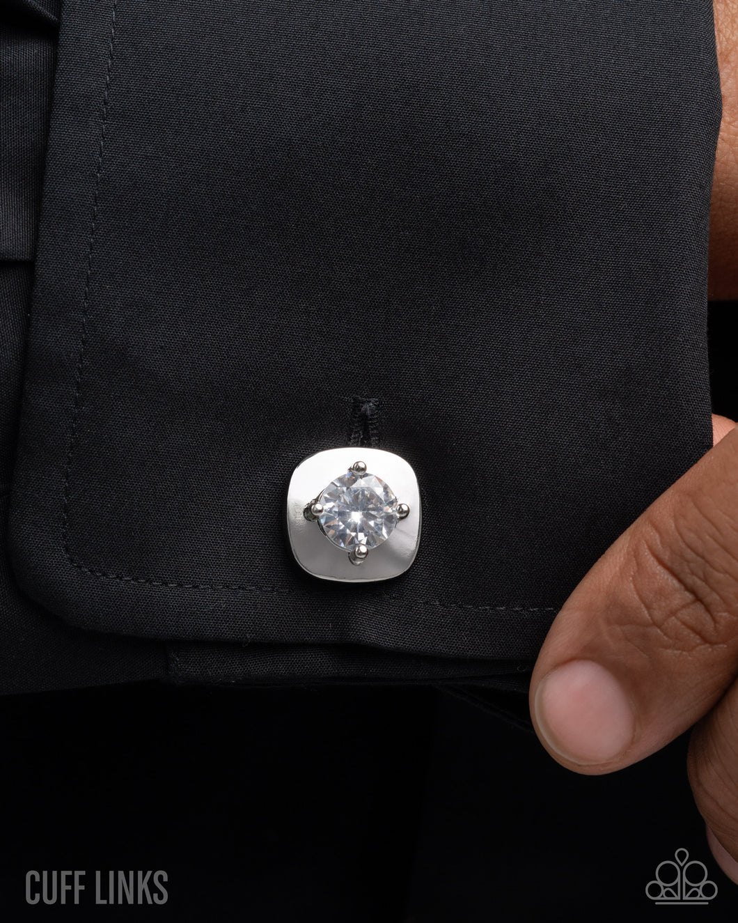 Emboldened Elegance - White Cuff Links