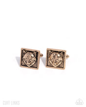 Load image into Gallery viewer, Alpha of the Pack - Gold Cuff Links
