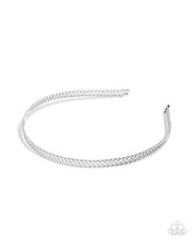 Load image into Gallery viewer, Braided Behavior - Silver Headband
