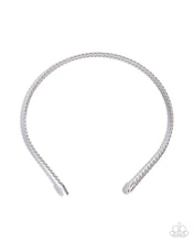 Load image into Gallery viewer, Braided Behavior - Silver Headband
