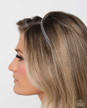 Load image into Gallery viewer, Braided Behavior - Silver Headband
