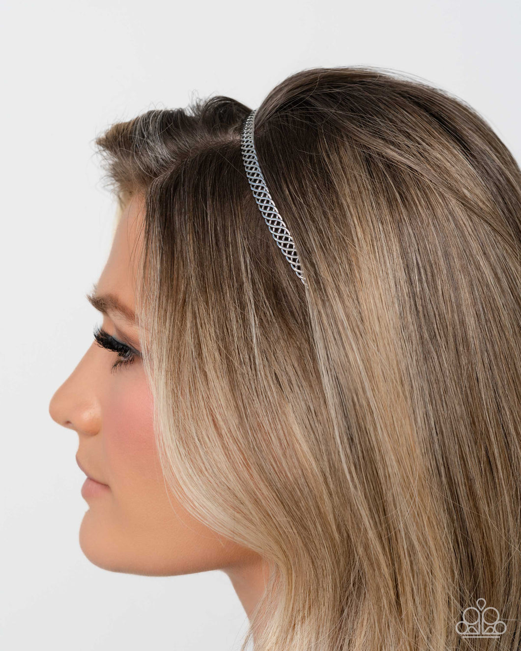 Braided Behavior - Silver Headband