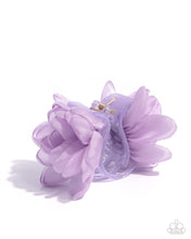 Load image into Gallery viewer, Budding Backdrop - Purple Claw Clip
