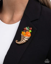 Load image into Gallery viewer, Cornucopia Chic - Multi Brooch
