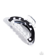 Load image into Gallery viewer, Debonair Dots - Black Claw Clip
