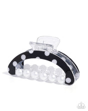 Load image into Gallery viewer, Debonair Dots - Black Claw Clip

