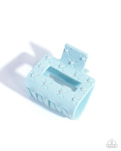 Load image into Gallery viewer, Pearly Push - Blue Claw Clip
