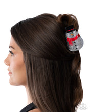 Load image into Gallery viewer, Snowman Serenade - Multi Claw Clip
