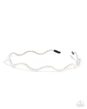 Load image into Gallery viewer, Palatable Pearls - White Headband
