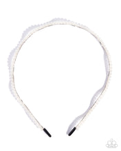 Load image into Gallery viewer, Palatable Pearls - White Headband
