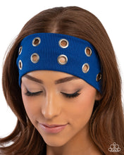 Load image into Gallery viewer, Sassy Secret - Blue Headband
