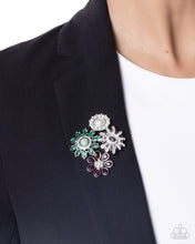 Load image into Gallery viewer, Bustling Bouquet - Multi Brooch
