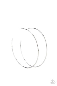 Colossal Couture - Silver Hoop