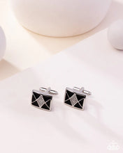 Load image into Gallery viewer, Iconic Invitation - Black Cuff Links
