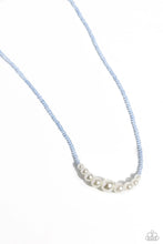 Load image into Gallery viewer, White Collar Whimsy - Blue
