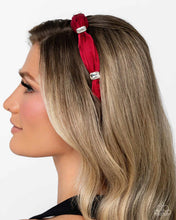 Load image into Gallery viewer, Bourgeois Bling - Red Headband
