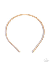 Load image into Gallery viewer, Braided Behavior - Gold Headband
