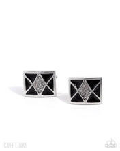Load image into Gallery viewer, Iconic Invitation - Black Cuff Links
