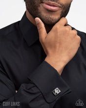 Load image into Gallery viewer, Iconic Invitation - Black Cuff Links
