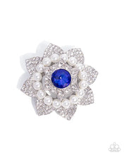 Load image into Gallery viewer, Pampered Polish - Blue Brooch

