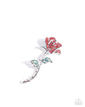 Load image into Gallery viewer, Reliable Rose - Red Brooch
