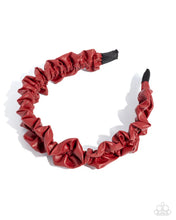 Load image into Gallery viewer, Ruffled Rebel - Red Headband
