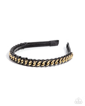 Load image into Gallery viewer, Woven Welding - Black Headband
