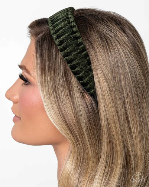 Woven Work - Green Headband