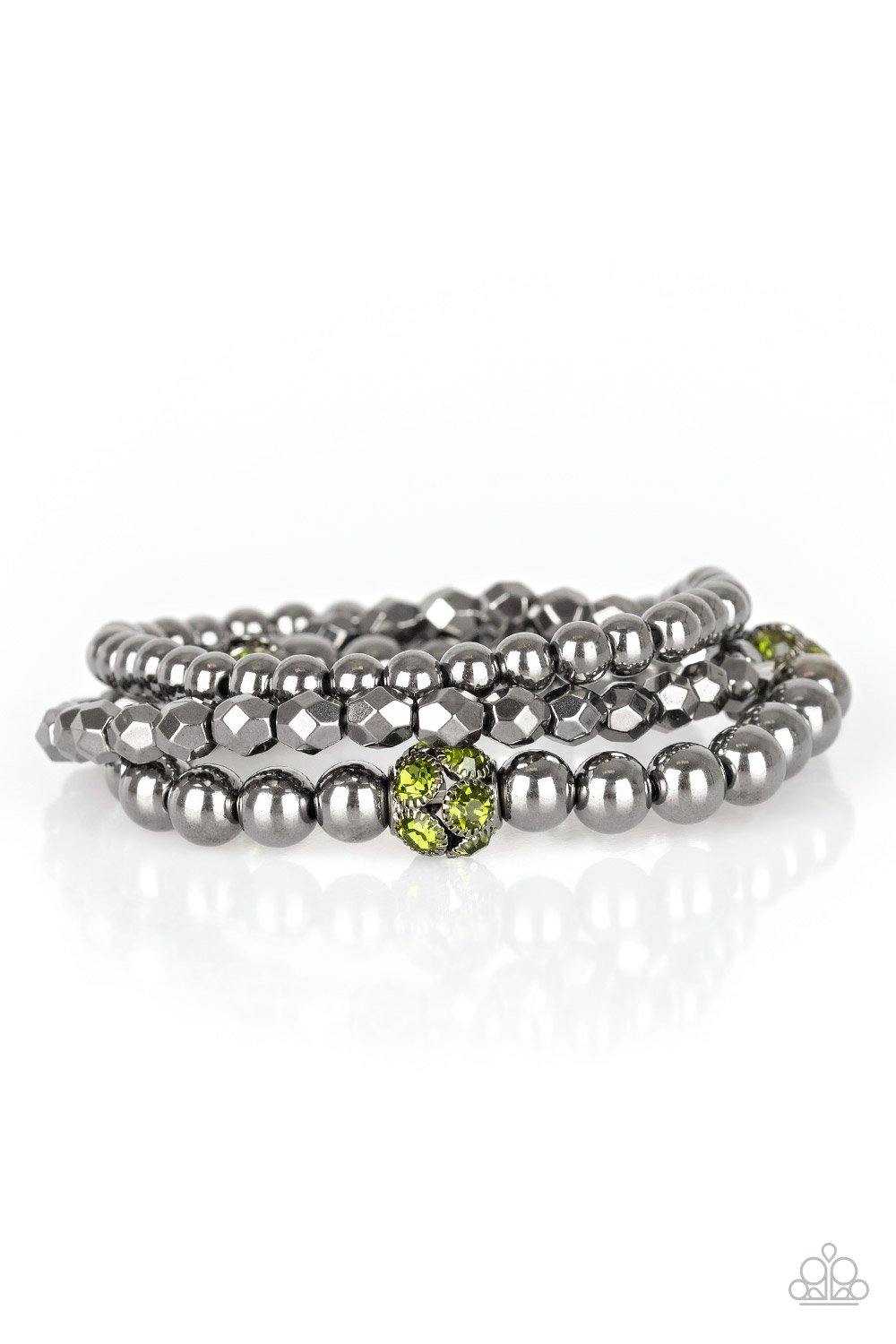 Noticeably Noir - Green - Simply Sparkle with Rebecca