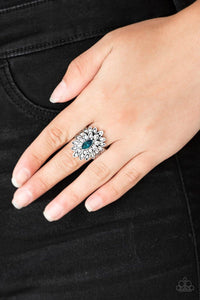 Blooming Fireworks - Blue - Simply Sparkle with Rebecca