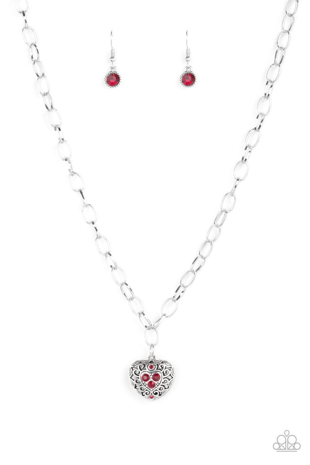 No Love Lost - Red - Simply Sparkle with Rebecca
