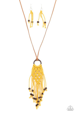 Its Beyond MACRAME! - Yellow - Simply Sparkle with Rebecca
