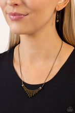Load image into Gallery viewer, Dramatic Diadem - Brass
